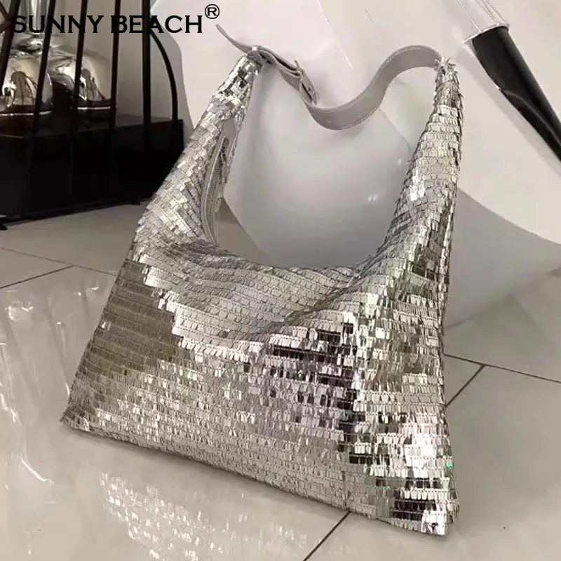 Large Capacity Shoulder Bags For Women Shine Sequin Women Handbag Totes Female Shopping Bag
Large Capacity Shoulder Bags For Women Shine Sequin Women Handbag Totes Female Shopping Bag