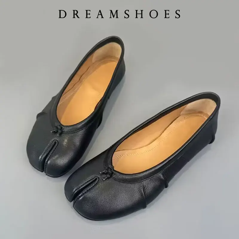 Women Tabi Ninja Soft Comfy Increase Height 3cm Flats Shoes Fashion Bow Knot Split Toe Casual Loafers Shoes
Women Tabi Ninja Soft Comfy Increase Height 3cm Flats Shoes Fashion Bow Knot Split Toe Casual Loafers Shoes