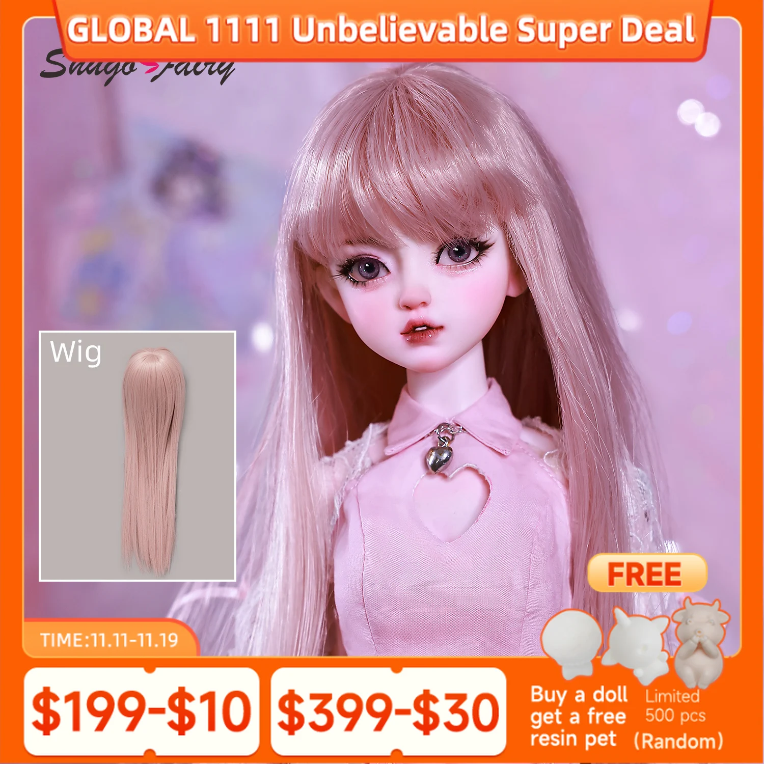 Парик Shuga Fairy, волосы куклы Bjd, 1/4 парики BJD с длинными прямыми волосами, окружность головы 17 см, аксессуары для кукол
Парик Shuga Fairy, волосы куклы Bjd, 1/4 парики BJD с длинными прямыми волосами, окружность головы 17 см, аксессуары для кукол