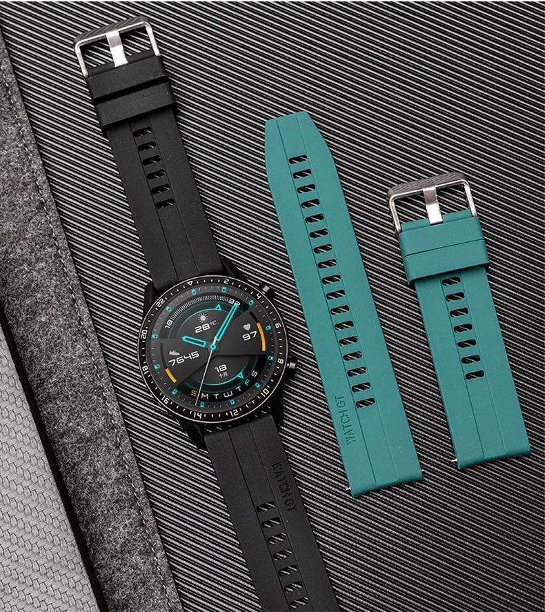 Huawei GT2 Watch GT3 Strap Watch3 Strap 2Pro Smart GT Quick Detachment Ear Silicone Strap
Huawei GT2 Watch GT3 Strap Watch3 Strap 2Pro Smart GT Quick Detachment Ear Silicone Strap