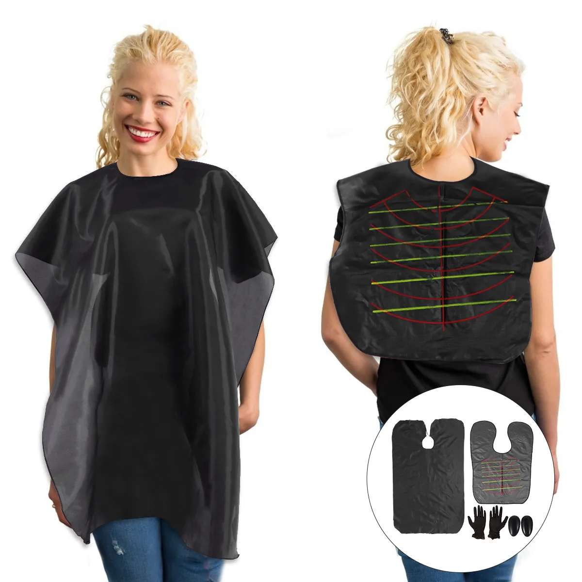 Набор для окрашивания волос из 4 предметов: накидка, перчатки, защита для ушей для безупречного самостоятельного окрашивания без беспорядка, результаты как в салоне
Набор для окрашивания волос из 4 предметов: накидка, перчатки, защита для ушей для безупречного самостоятельного окрашивания без беспорядка, результаты как в салоне