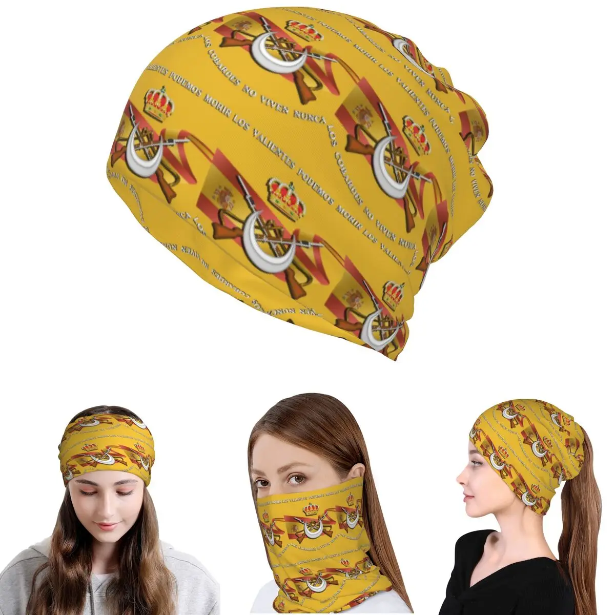 Spanish Legion Flag Spain Army Proud Bandana Neck Cover Face Scarf Cycling Scarf Beanies Hat for Men Women Adult Winter
Spanish Legion Flag Spain Army Proud Bandana Neck Cover Face Scarf Cycling Scarf Beanies Hat for Men Women Adult Winter