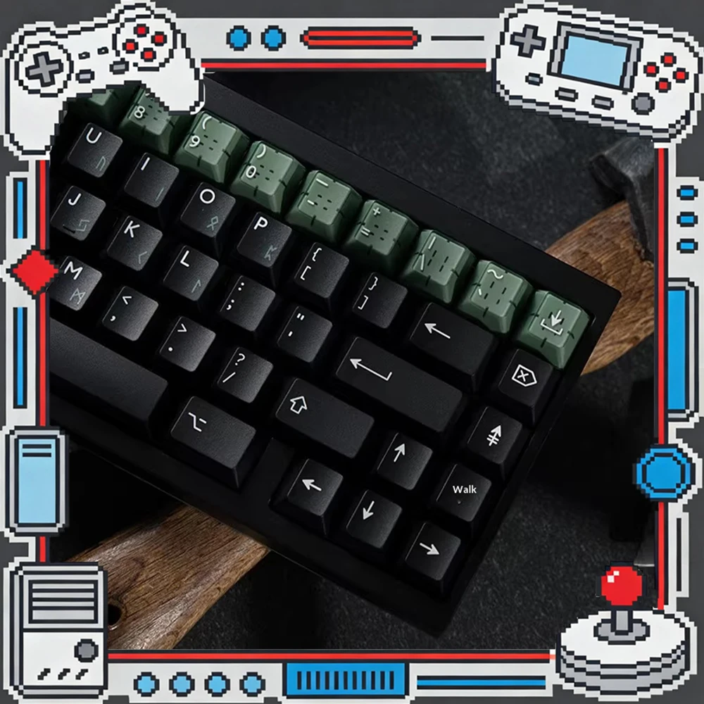 PBTfans Loki PC Keycaps Customization Of Two Colors And Three Colors Keyboard Keycaps Abs semi Permeable PBT PC Accessories Gift
PBTfans Loki PC Keycaps Customization Of Two Colors And Three Colors Keyboard Keycaps Abs semi Permeable PBT PC Accessories Gift