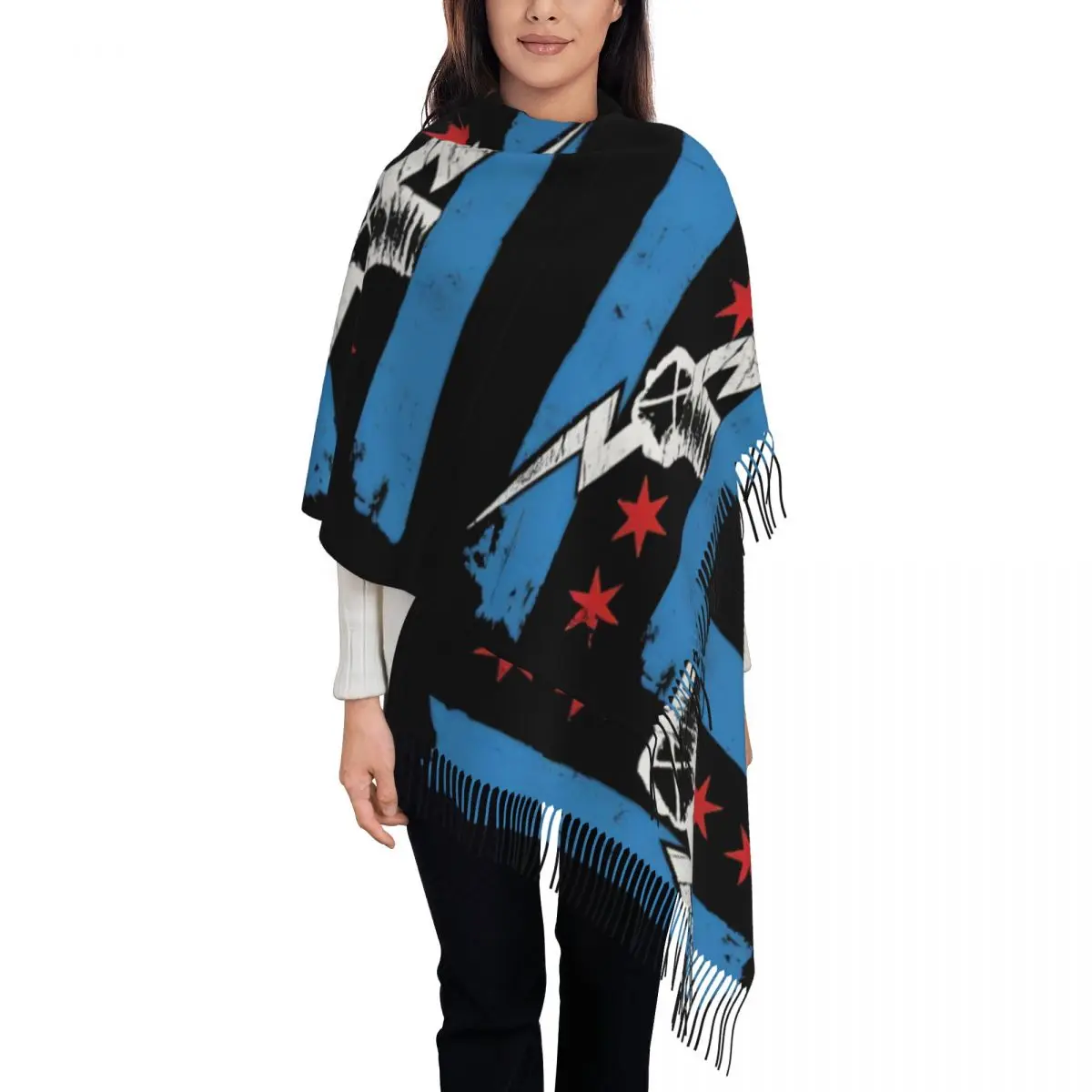 CM Punk WWE Scarf Tassel Scarves Women Soft Warm Shawls and Wraps Long Fall Winter Shawl Wrap
CM Punk WWE Scarf Tassel Scarves Women Soft Warm Shawls and Wraps Long Fall Winter Shawl Wrap