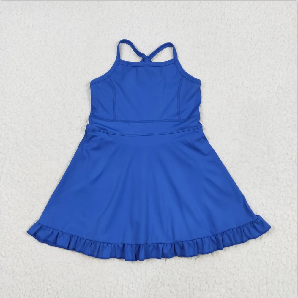 Swimsuits Sibling Baby Girls Blue Strap Solid Color Sports Wear Yoga Athletic Knee Length Kids Designer Toddler Girls Dresses
Swimsuits Sibling Baby Girls Blue Strap Solid Color Sports Wear Yoga Athletic Knee Length Kids Designer Toddler Girls Dresses