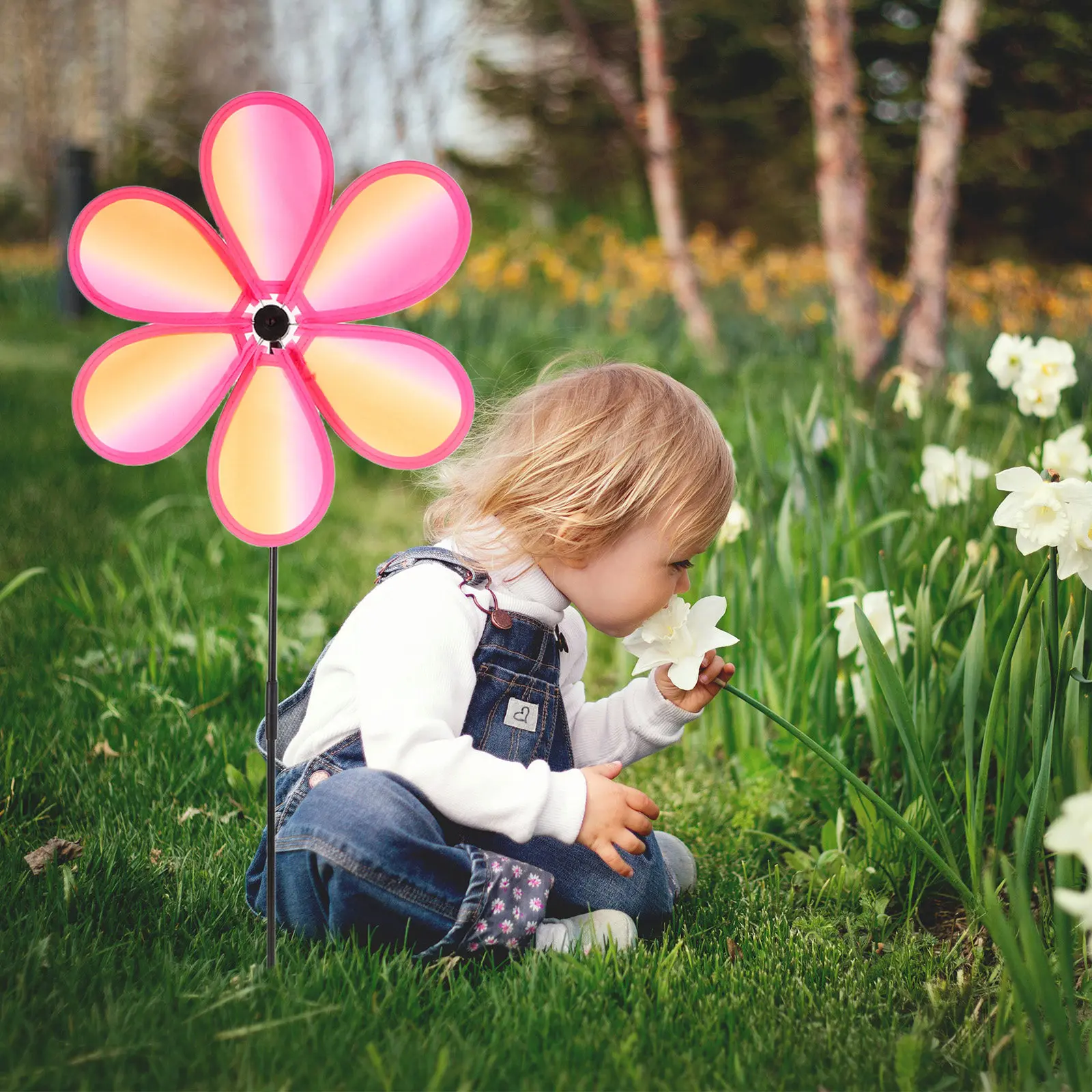 Handheld Single-Layer Fabric Pinwheel for Kids Vibrant Colorful Windmill Outdoor Garden Decoration Yard Patio Wind
Handheld Single-Layer Fabric Pinwheel for Kids Vibrant Colorful Windmill Outdoor Garden Decoration Yard Patio Wind