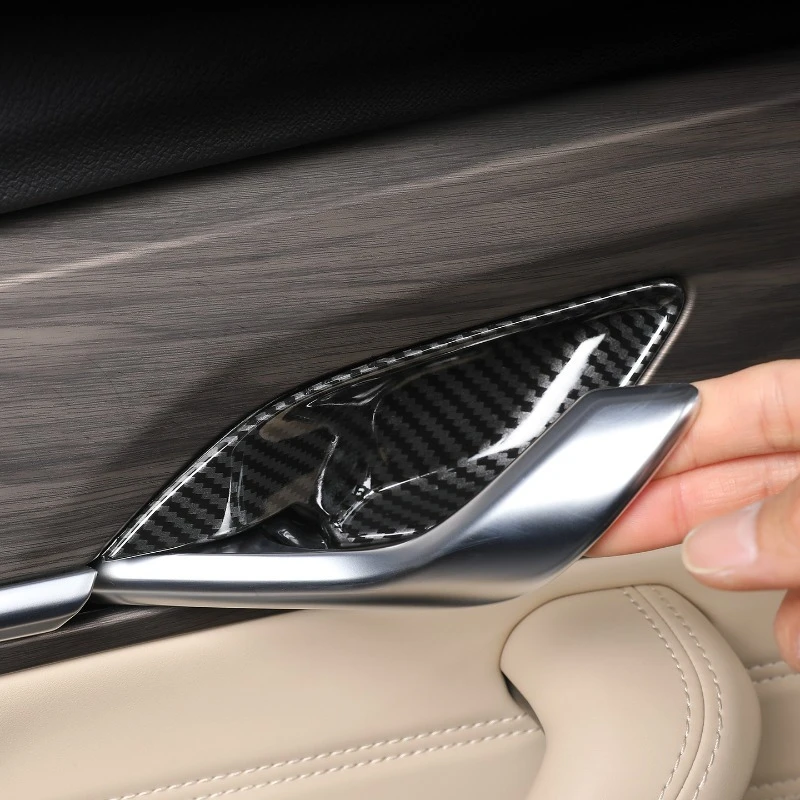 Carbon Fiber Texture Door Bowl Handle Trim Cover Interior Protection for Geely Monjaro Xingyue L 2021-2026
Carbon Fiber Texture Door Bowl Handle Trim Cover Interior Protection for Geely Monjaro Xingyue L 2021-2026