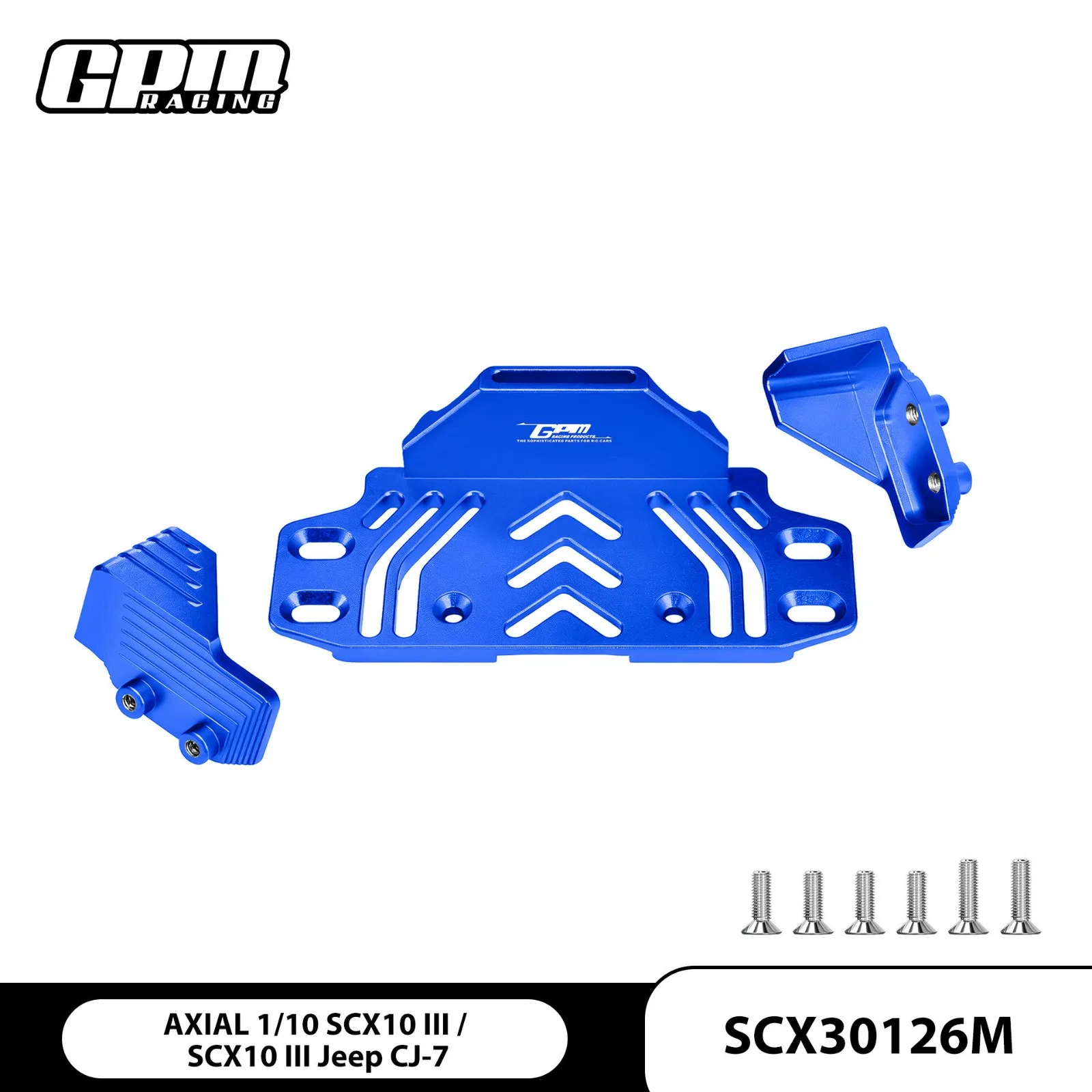 GPM AXIAL 1/10 SCX10 III SCX10 II Jeep CJ-7 aluminum alloy battery holder, suitable for AXIAL AXI03007 SCX10 III 1/10 RC CAR
GPM AXIAL 1/10 SCX10 III SCX10 II Jeep CJ-7 aluminum alloy battery holder, suitable for AXIAL AXI03007 SCX10 III 1/10 RC CAR