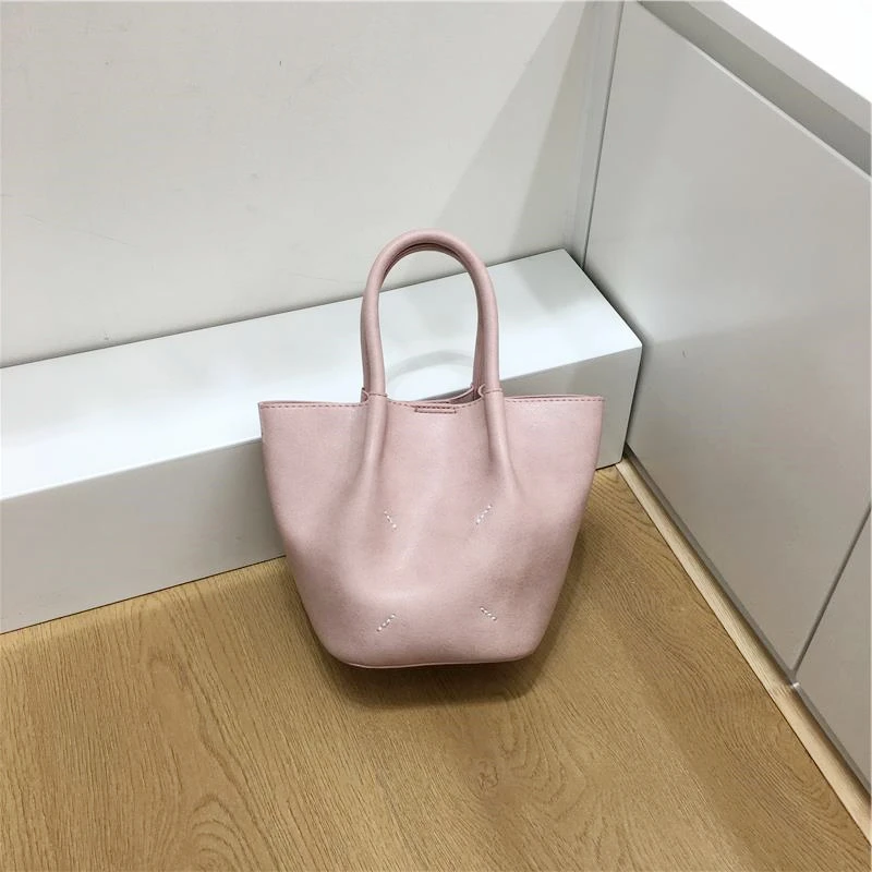 Women Texture Bucket Bags Solid Pu Leather Simple Pattern Handle Tote Bag Large Capacity Female Crossbody Composite Pack
Women Texture Bucket Bags Solid Pu Leather Simple Pattern Handle Tote Bag Large Capacity Female Crossbody Composite Pack