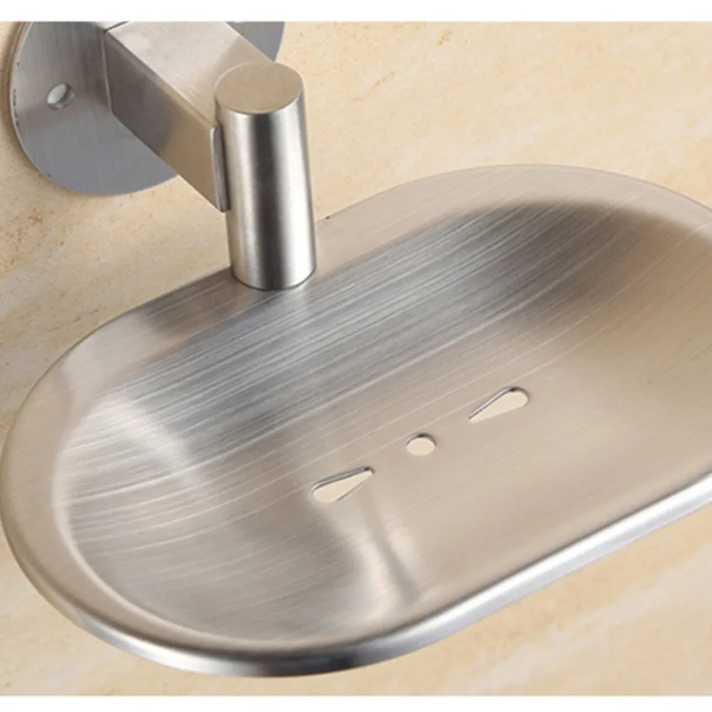 Premium 304 Stainless Steel Soap Holder Wall Mounted No Drilling Elegant Contemporary Design Hollow Carved Soap Tray Bathroom
Premium 304 Stainless Steel Soap Holder Wall Mounted No Drilling Elegant Contemporary Design Hollow Carved Soap Tray Bathroom