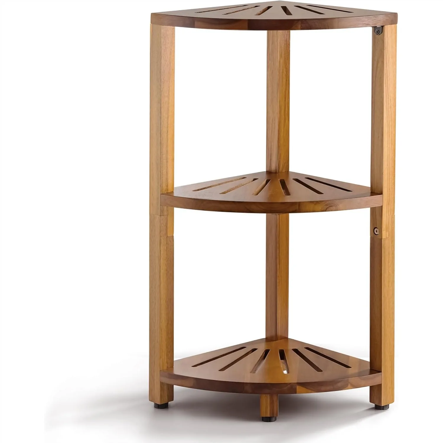 3-Tier Corner Shower Caddy Stand, Acacia Wood Bathroom Organizer with Anti-Slip Feet, Waterproof & Durable Space-Saving Shelf
3-Tier Corner Shower Caddy Stand, Acacia Wood Bathroom Organizer with Anti-Slip Feet, Waterproof & Durable Space-Saving Shelf