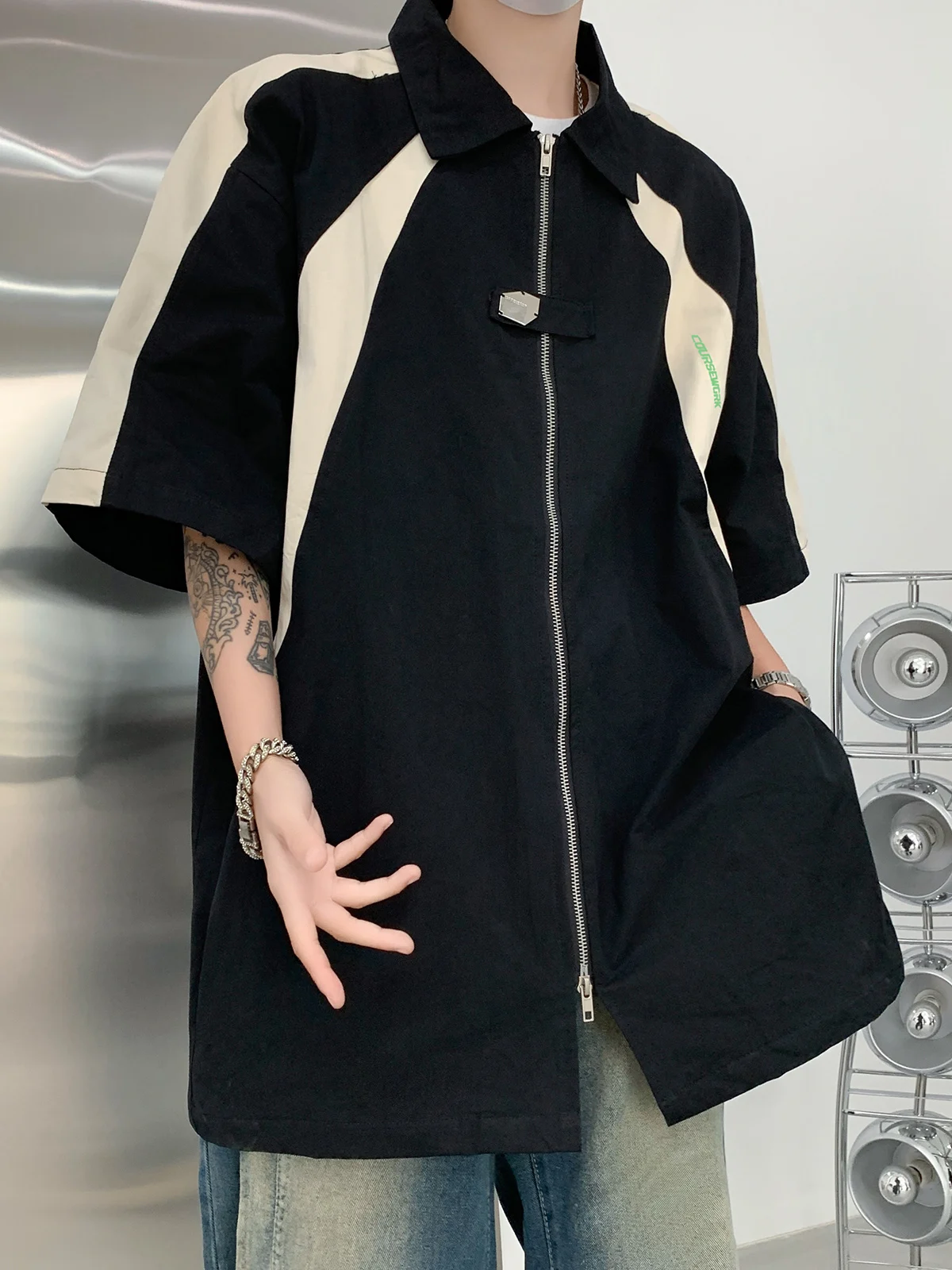 Summer Thin ort Sve Casual irt for Men Youth Trendy Brand Loose Fit Printed Contrast Color No Iron Treaent Travel Fr...
Summer Thin ort Sve Casual irt for Men Youth Trendy Brand Loose Fit Printed Contrast Color No Iron Treaent Travel Fr...