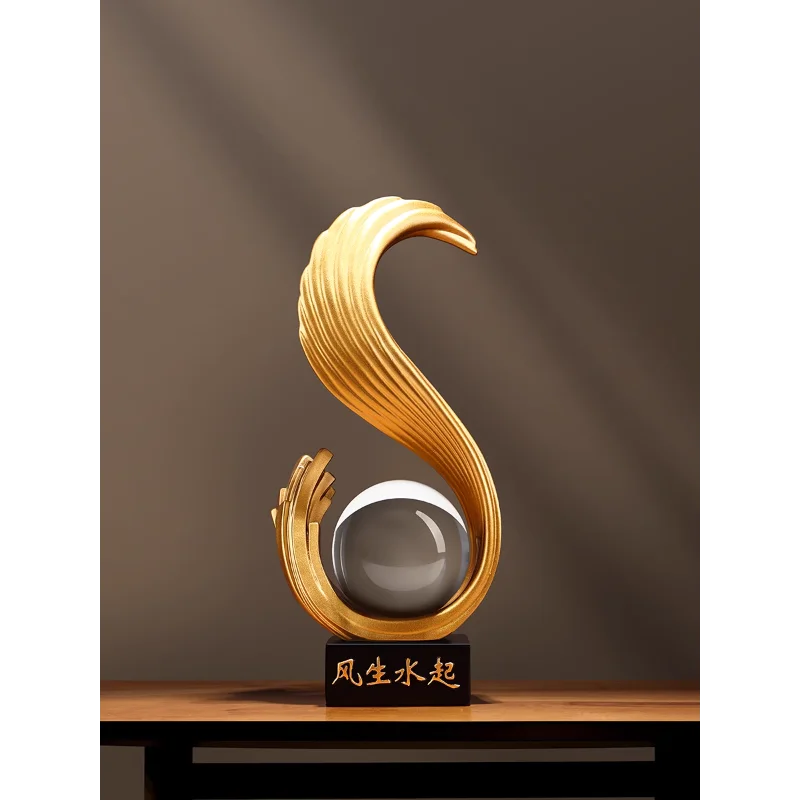 Light luxury high-end wine cabinet decorative ornaments, prosperous living room entrance office handicrafts, housewarming gifts
Light luxury high-end wine cabinet decorative ornaments, prosperous living room entrance office handicrafts, housewarming gifts
