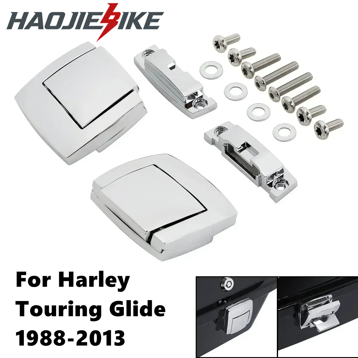 Для Harley Touring Glide 1988-2013 1997 1998 Chopped King Tour Pack защелки петли хромированные детали мотоцикла аксессуары аксессуары
Для Harley Touring Glide 1988-2013 1997 1998 Chopped King Tour Pack защелки петли хромированные детали мотоцикла аксессуары аксессуары