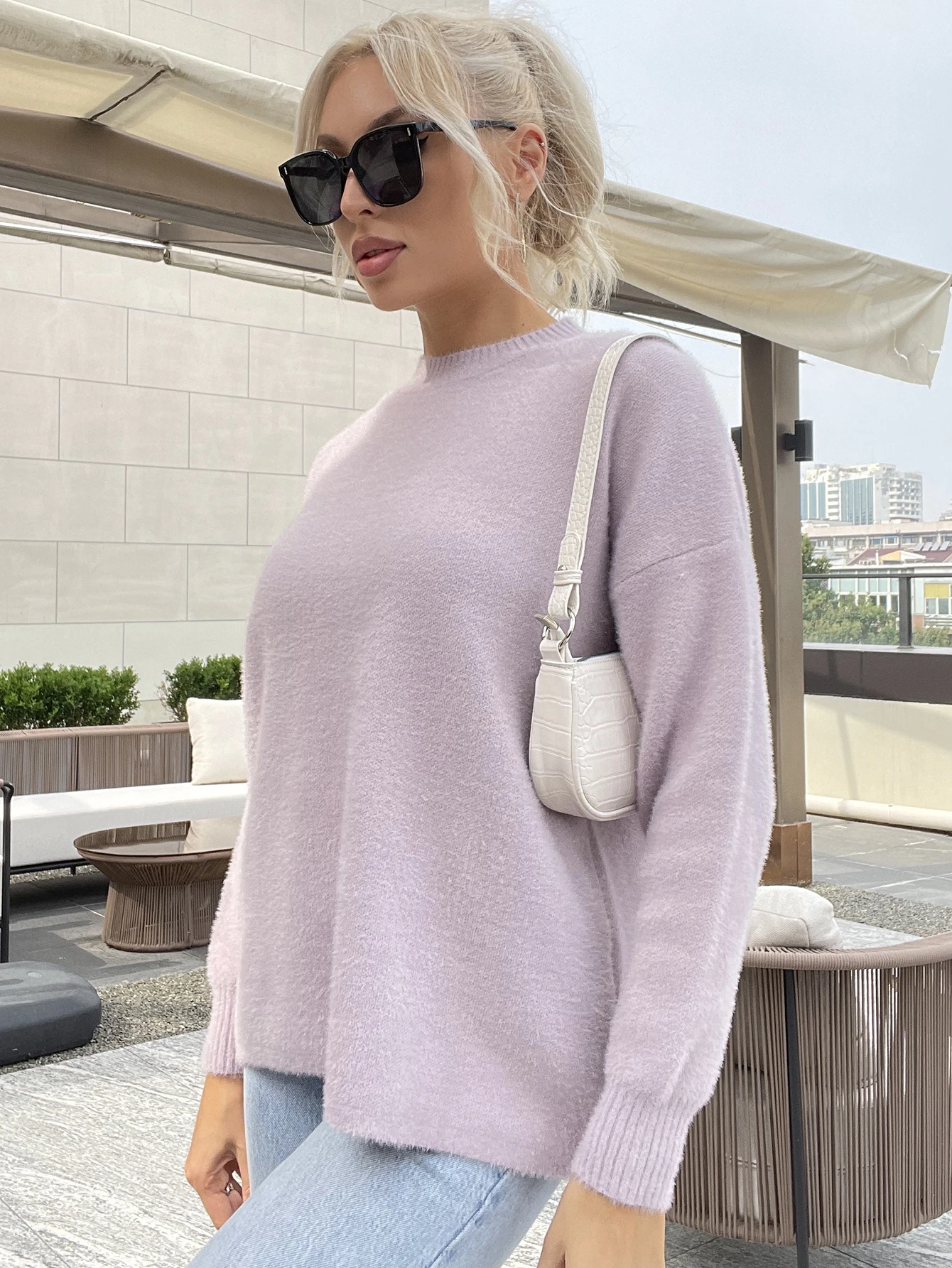 Wixra Women Autumn Winter Solid Pullover O Neck Long Sleeve Vintage Loose sweater Knitted Tops
Wixra Women Autumn Winter Solid Pullover O Neck Long Sleeve Vintage Loose sweater Knitted Tops