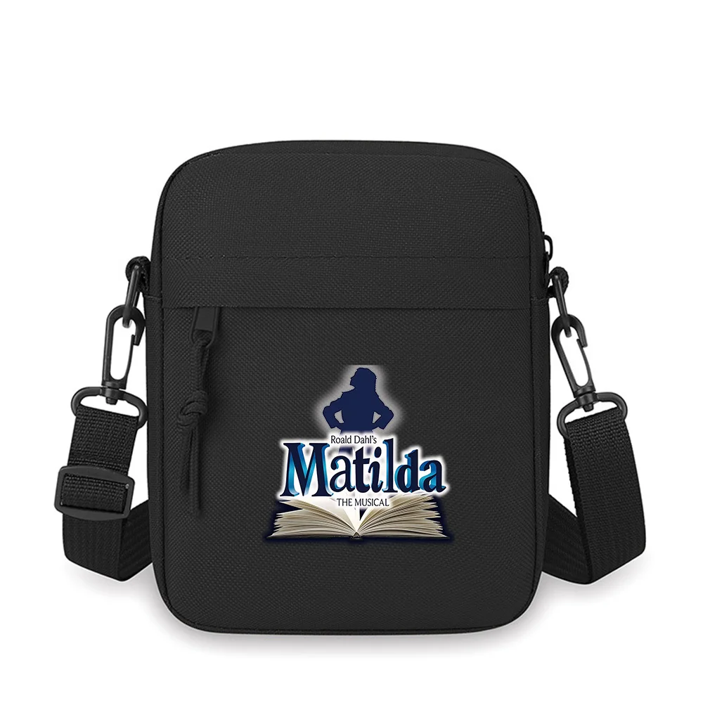 Matilda The Musical book logo design Men Crossbody Bag Single Shoulder Women Cartoon Anime Film Printing Design Unisex
Matilda The Musical book logo design Men Crossbody Bag Single Shoulder Women Cartoon Anime Film Printing Design Unisex