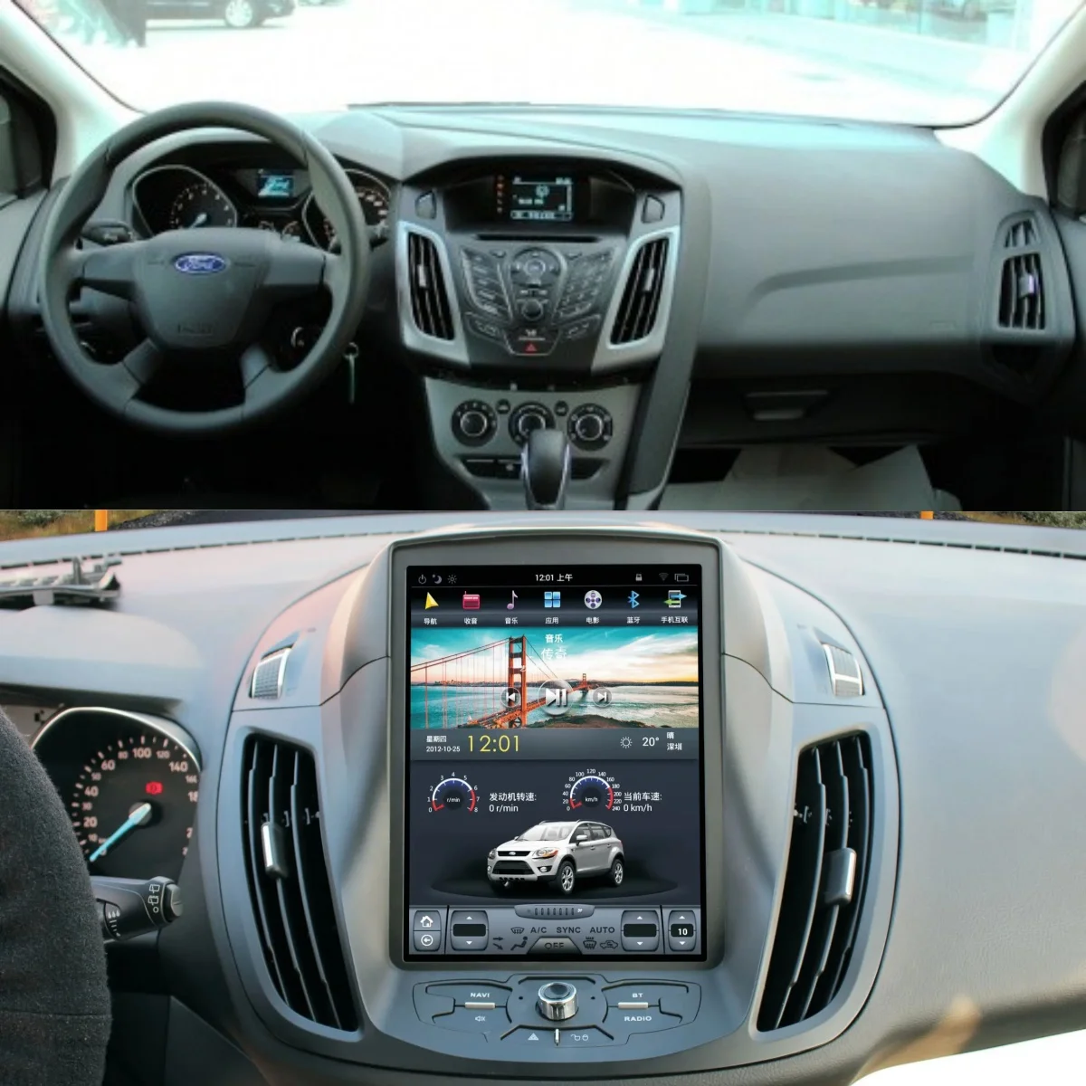 For Tesla style android13 8+256G Car GPS Nagavition for Ford Kuga 2013-2017 AUTO or Manual A/C Car radio DVD player DSP
For Tesla style android13 8+256G Car GPS Nagavition for Ford Kuga 2013-2017 AUTO or Manual A/C Car radio DVD player DSP