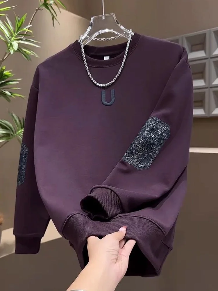 2025 New Men's Fce Lined Thiened Hoodie Casual Faion Long Sve Base irt Comfortable Polyester Fiber round Ne
2025 New Men's Fce Lined Thiened Hoodie Casual Faion Long Sve Base irt Comfortable Polyester Fiber round Ne