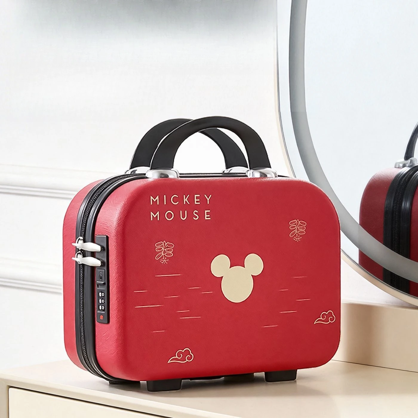 Cartoon Mickey Portable Makeup Storage Box Waterproof Anti-scratch Small Lightweight New Style Portable Mother-child Box Female
Cartoon Mickey Portable Makeup Storage Box Waterproof Anti-scratch Small Lightweight New Style Portable Mother-child Box Female