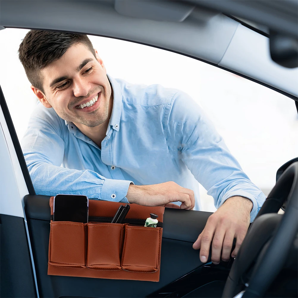 Car Storage Box Door Armrest Universal Bag Multifunctional Cushion Brown Pad Cover PU Organizer Spacesaving Durable
Car Storage Box Door Armrest Universal Bag Multifunctional Cushion Brown Pad Cover PU Organizer Spacesaving Durable