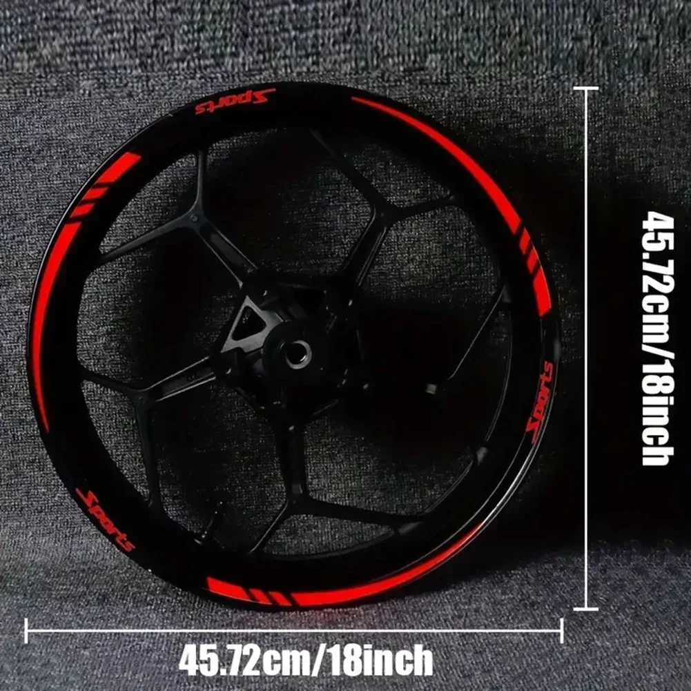12PCS/1SET Motorcycle Bicy-cle Wheel Rim Stripe Wheel Decal Tape Reflective Sticker Anti-wearing Pre-venting Aging Non-deformati
12PCS/1SET Motorcycle Bicy-cle Wheel Rim Stripe Wheel Decal Tape Reflective Sticker Anti-wearing Pre-venting Aging Non-deformati