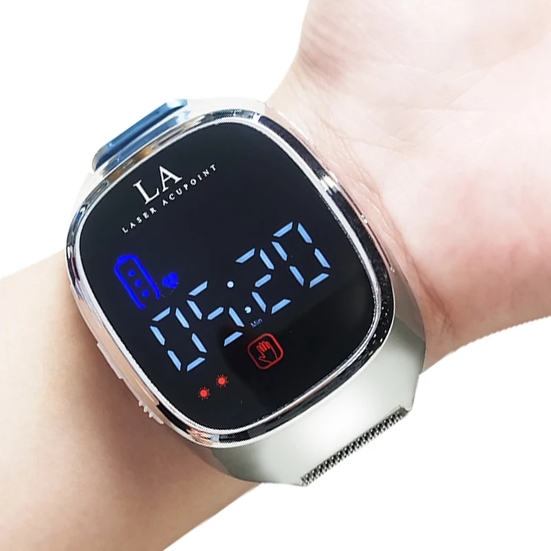 New 650nm Laser Wrist Physical Therapy Device 12 Holes Physiotherapy Diabetes Hypertension Sinusitis Heart Rate Home Health Care
New 650nm Laser Wrist Physical Therapy Device 12 Holes Physiotherapy Diabetes Hypertension Sinusitis Heart Rate Home Health Care
