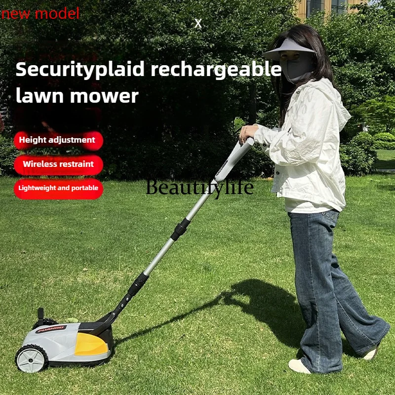 Electric Lawn Mower 20V Lithium Battery Cordless Lightweight Push Mower for Small Garden Lawn MowerDD182
Electric Lawn Mower 20V Lithium Battery Cordless Lightweight Push Mower for Small Garden Lawn MowerDD182