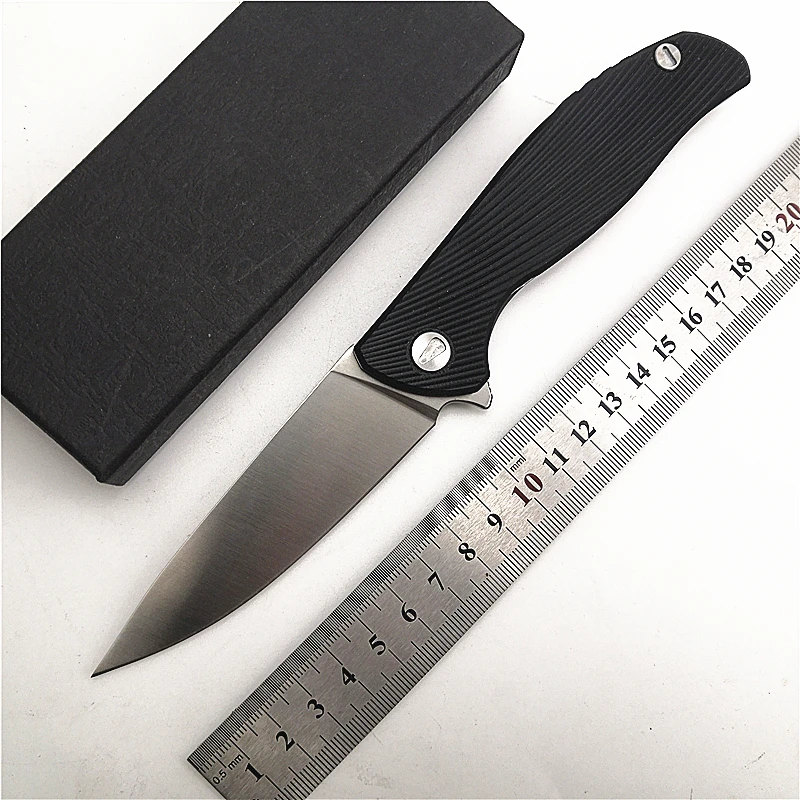 KESIWO F95 Ball Bearing Flipper Folding Knife Utility Outdoor Camping Knife D2 Balde G10 Handle EDC Survival Knife
KESIWO F95 Ball Bearing Flipper Folding Knife Utility Outdoor Camping Knife D2 Balde G10 Handle EDC Survival Knife