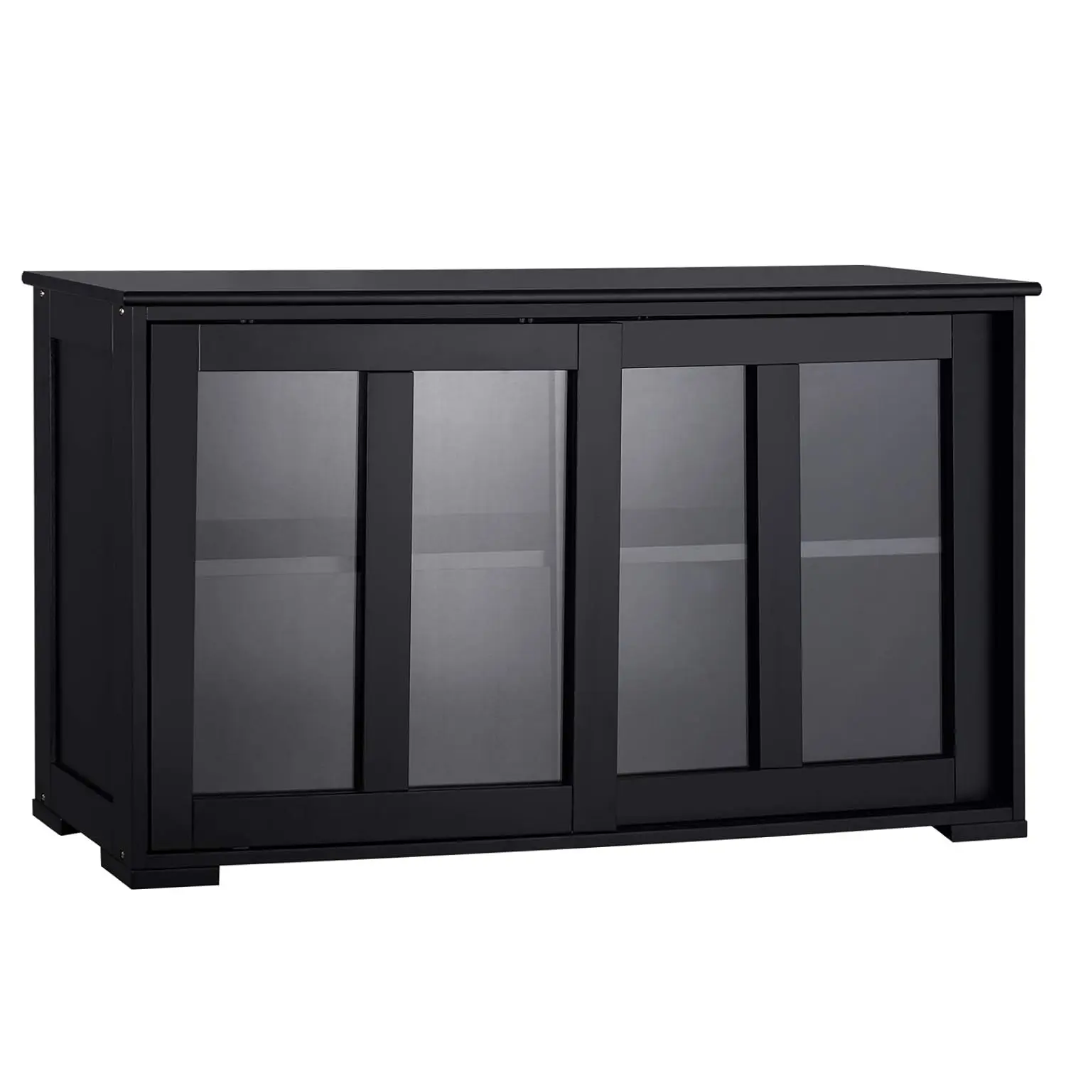 Stackable Buffet Cabinet, Modern Kitchen Sideboard w/Sliding Tempered Glass Door, Cupboard w/Adjustable Shelf,, Customized
Stackable Buffet Cabinet, Modern Kitchen Sideboard w/Sliding Tempered Glass Door, Cupboard w/Adjustable Shelf,, Customized