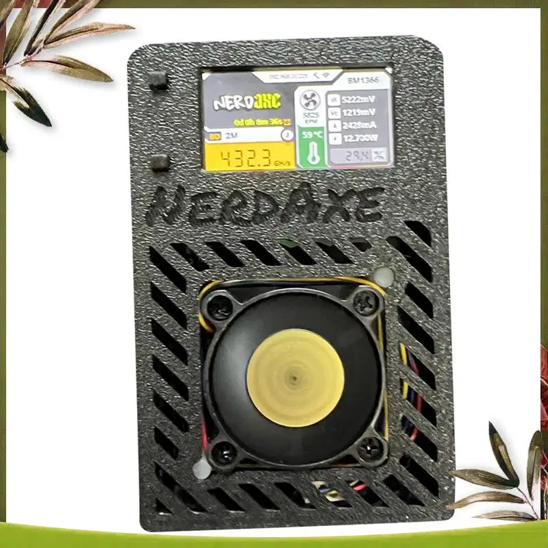 New-Nerdaxe Miner Nerdminer с дисплеем S19XP BM1366 500Gh/S ASIC Bitcoin Micro Miner Лотерейный майнер BR PLUG A
New-Nerdaxe Miner Nerdminer с дисплеем S19XP BM1366 500Gh/S ASIC Bitcoin Micro Miner Лотерейный майнер BR PLUG A