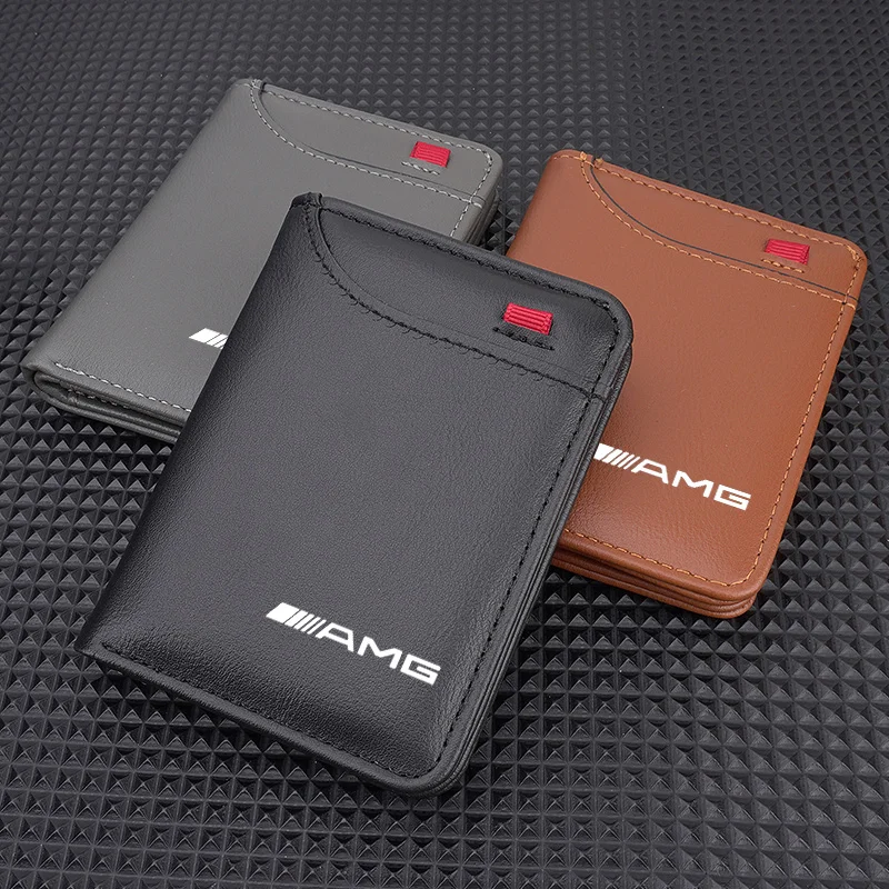 For Mercedes Benz AMG Smart W205 C300 W203 W206 W108 W124 1Pcs Car Driver License Storage Bag Wallet ID Card Protective Sleeve
For Mercedes Benz AMG Smart W205 C300 W203 W206 W108 W124 1Pcs Car Driver License Storage Bag Wallet ID Card Protective Sleeve