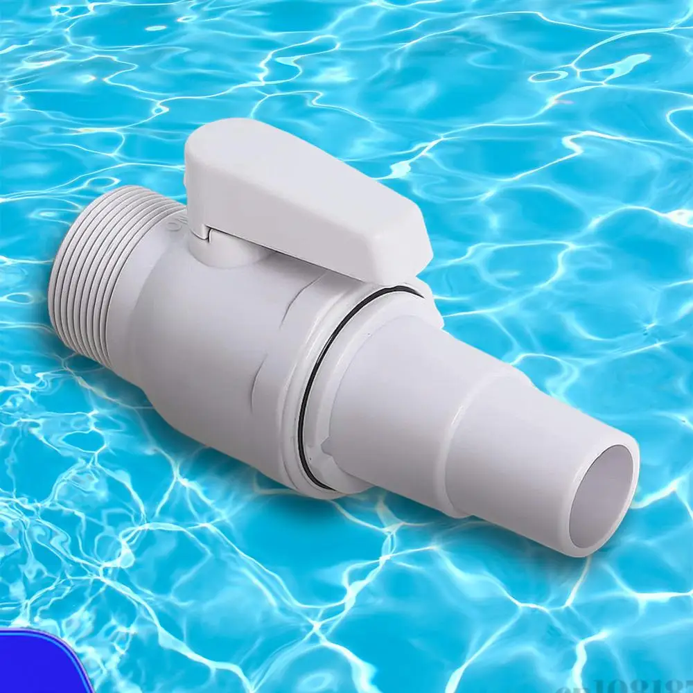 2-Way Ball Valve Bidirectional Ball Valve 1.5 - 1.25in Float Valve Maximum 50 PSI Rating for Home Backyard Plunge
2-Way Ball Valve Bidirectional Ball Valve 1.5 - 1.25in Float Valve Maximum 50 PSI Rating for Home Backyard Plunge