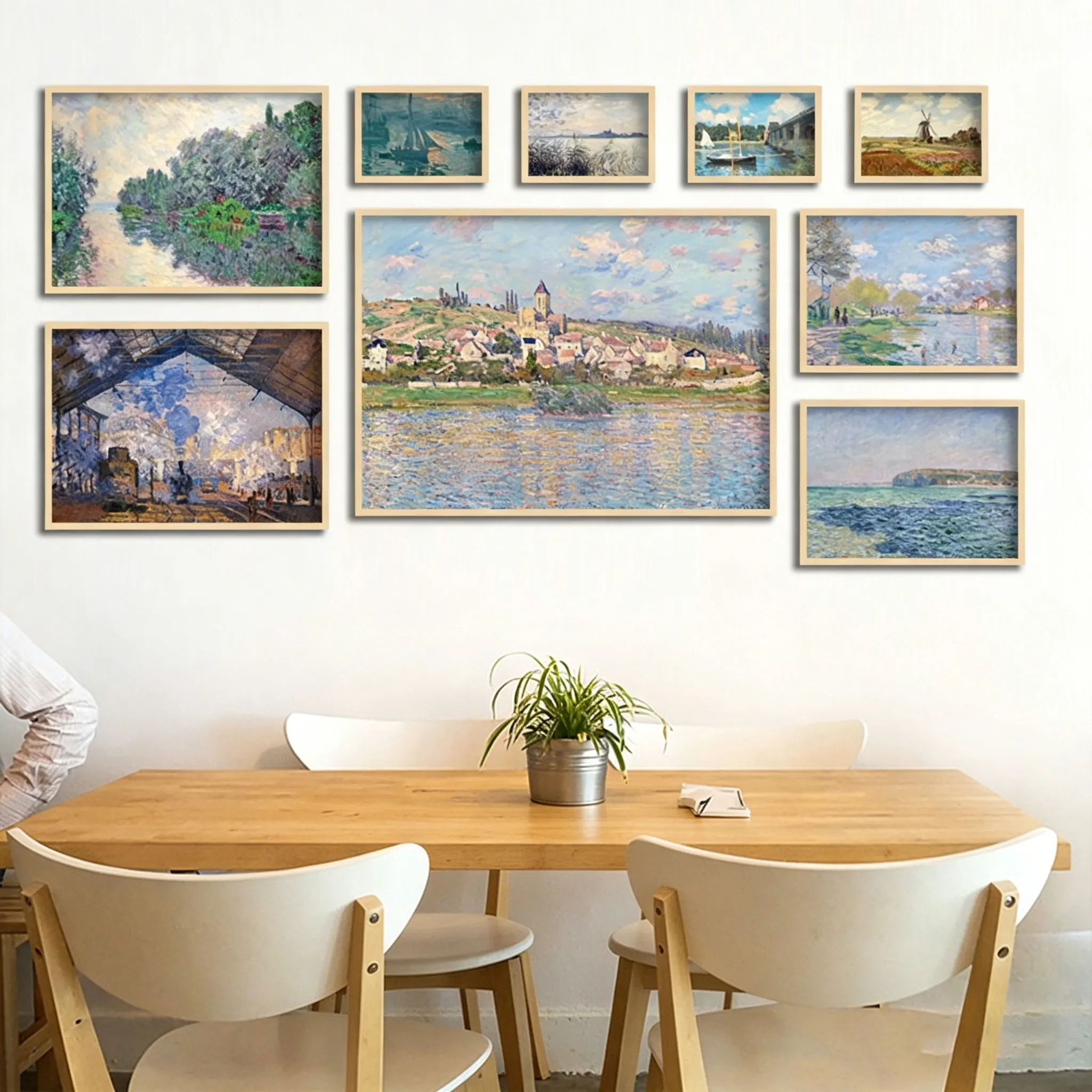 Monet Landscape Canvas Poster Impressionism Art Painting Unframed Oil Cloth Insert Vintage Nature Wall Home Decoration
Monet Landscape Canvas Poster Impressionism Art Painting Unframed Oil Cloth Insert Vintage Nature Wall Home Decoration