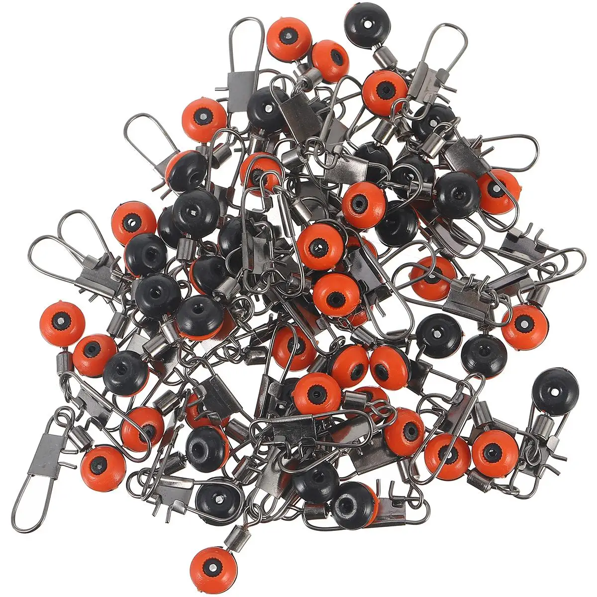 100 Pcs Tackle Fishing Accessories Snaps Clips The Slide Lures Red Stainless Steel
100 Pcs Tackle Fishing Accessories Snaps Clips The Slide Lures Red Stainless Steel