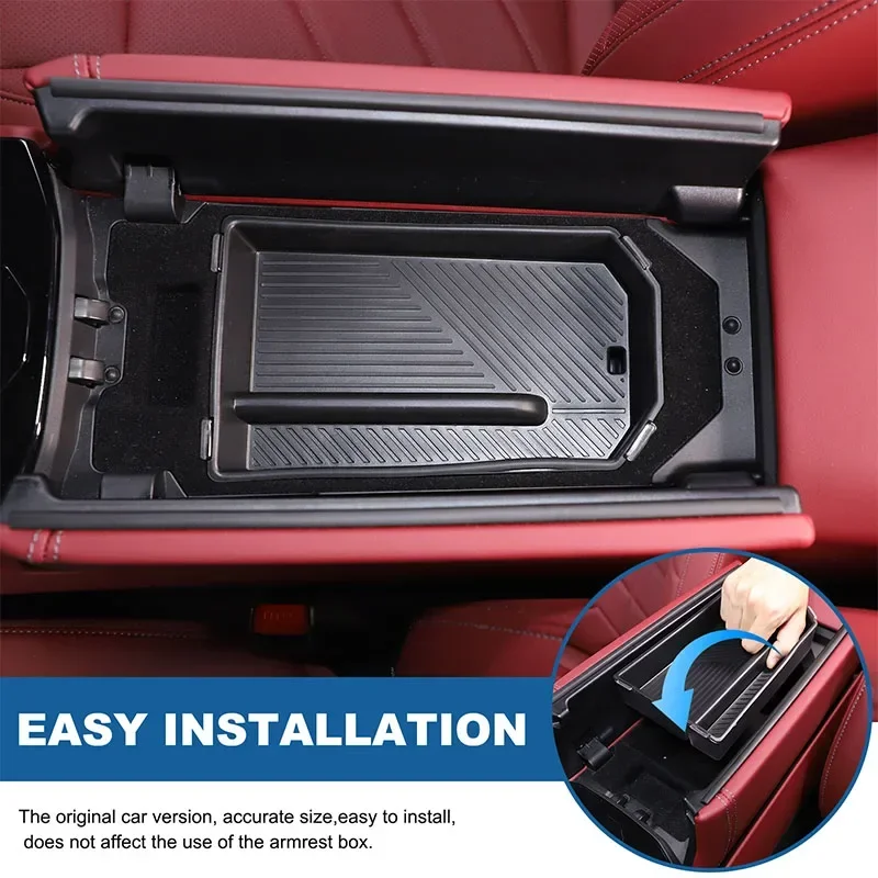 1Pcs ABS Black For BMW 5 Series I5 G60 2024+ Car Central Control Armrest Box Storage Box Organizer Tray Interior Accessories
1Pcs ABS Black For BMW 5 Series I5 G60 2024+ Car Central Control Armrest Box Storage Box Organizer Tray Interior Accessories