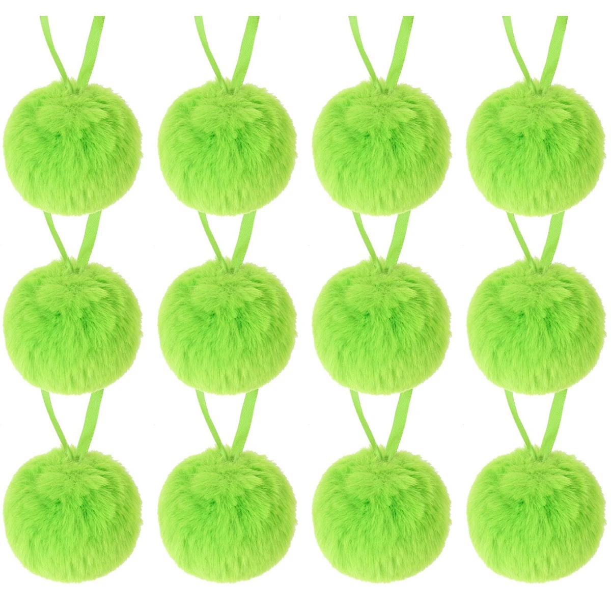 12PCS 6cm Christmas Plush Ball Ornament Xmas Tree Hanging Bauble Decorations For Home 2025 New Year Gifts
12PCS 6cm Christmas Plush Ball Ornament Xmas Tree Hanging Bauble Decorations For Home 2025 New Year Gifts