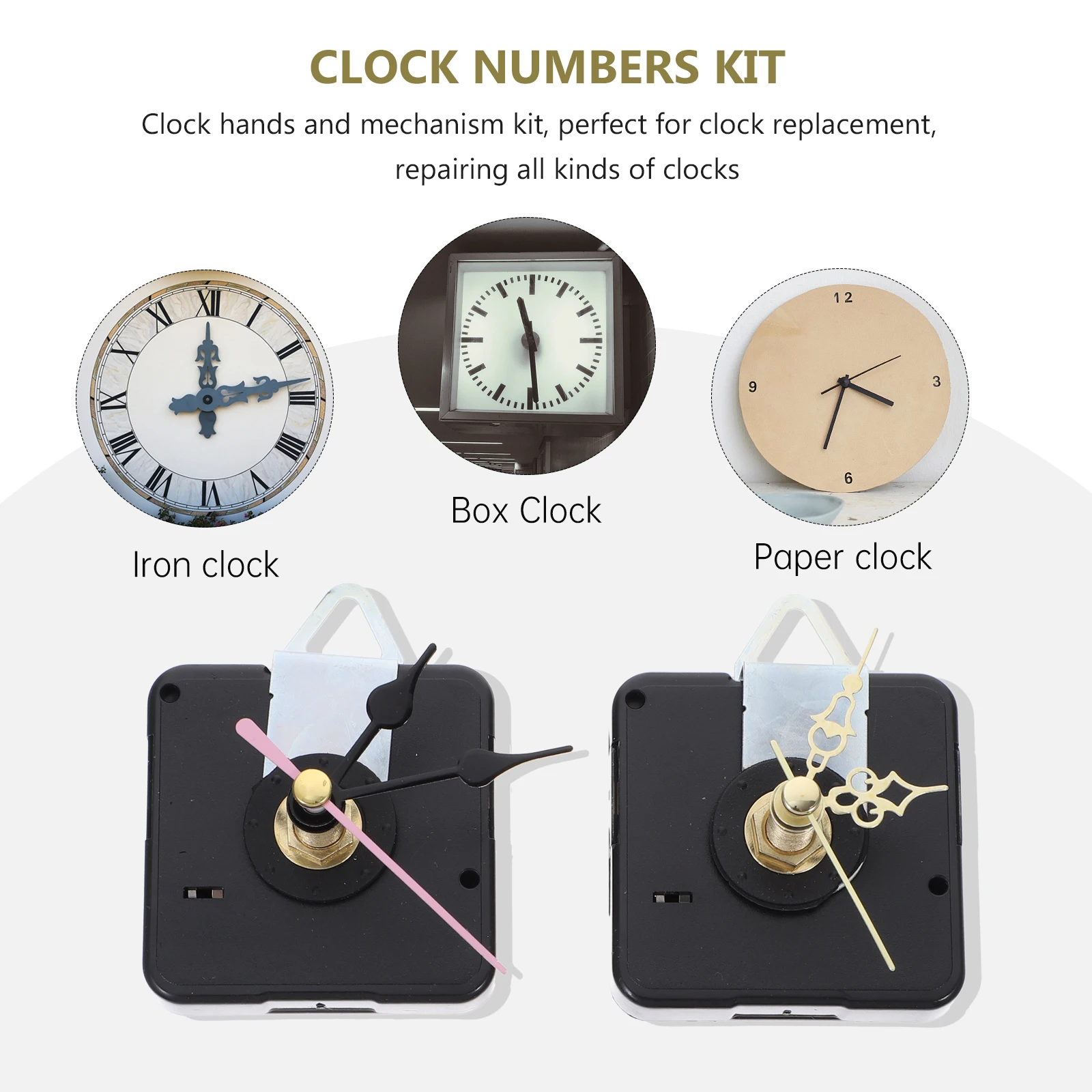 1 Set Mechanism Kit Operated Replacement For Wall Clocks Diy Making Repair Long Shaft Clock Movement Parts Clock Kit For
1 Set Mechanism Kit Operated Replacement For Wall Clocks Diy Making Repair Long Shaft Clock Movement Parts Clock Kit For