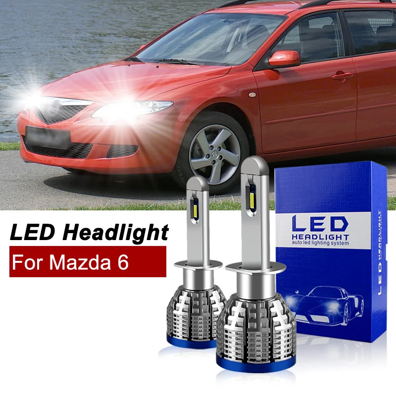 2Pcs H1 For Mazda 6 Hatchback (GG GY) 2002 2003 2004-2007 Led Canbus Car Headlight Lights Bulbs h1 HeadLamp 30000LM Accessories
2Pcs H1 For Mazda 6 Hatchback (GG GY) 2002 2003 2004-2007 Led Canbus Car Headlight Lights Bulbs h1 HeadLamp 30000LM Accessories