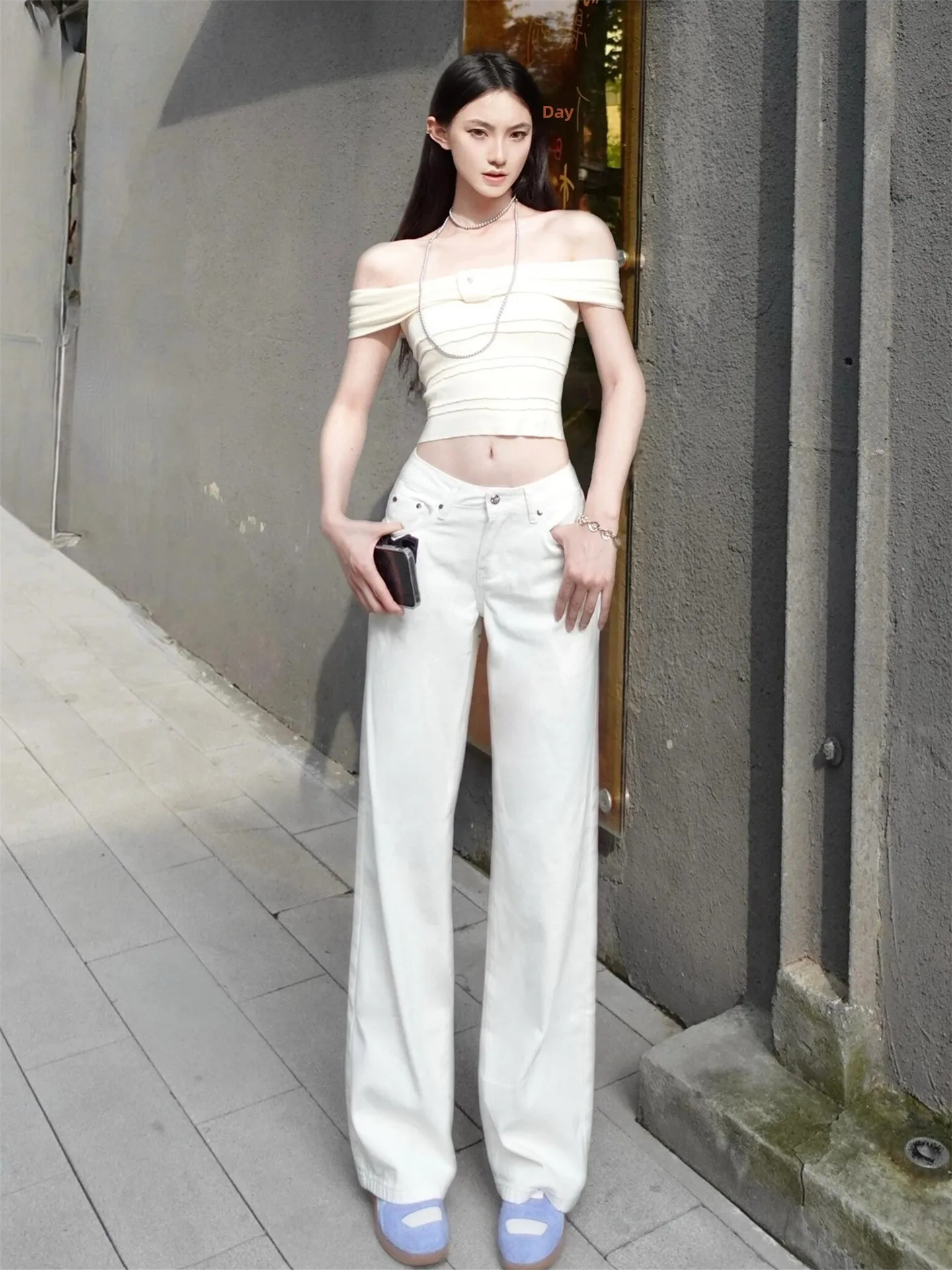 American High Street Straight Leg Low Waist Jeans Women's Spring Autumn Loose Slimming Extended Length Sexy Drag Queen Pants
American High Street Straight Leg Low Waist Jeans Women's Spring Autumn Loose Slimming Extended Length Sexy Drag Queen Pants