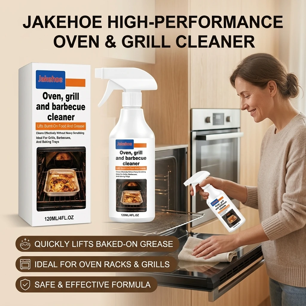 Ovens Grill Cleaning Spray Removing Burnt‑on Food Dissolving Grease No‑scrub Barbecue Baking Trays Cleaner Heavy‑duty Degreaser
Ovens Grill Cleaning Spray Removing Burnt‑on Food Dissolving Grease No‑scrub Barbecue Baking Trays Cleaner Heavy‑duty Degreaser