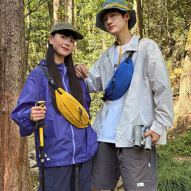 Outdoor sports chest bag, men's color-blocking crossbody bag, multi-functional waist bag, women's portable and lightweight
Outdoor sports chest bag, men's color-blocking crossbody bag, multi-functional waist bag, women's portable and lightweight
