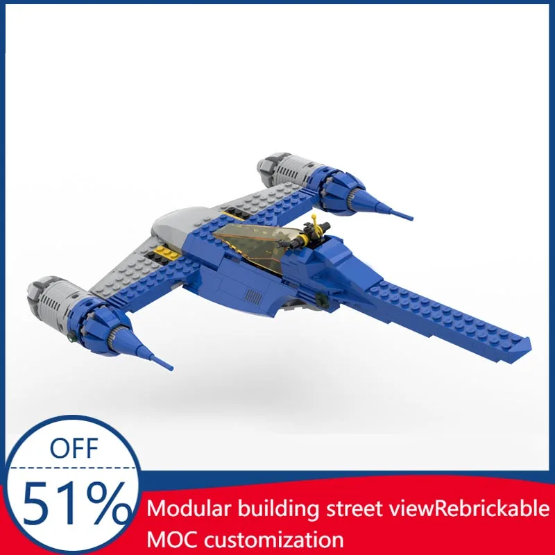 370pcs Galaxy Starfighter Sci Fi Space Ship Building Blocks Model Diy Assembly Educational Toy Creative Collection Display Gift
370pcs Galaxy Starfighter Sci Fi Space Ship Building Blocks Model Diy Assembly Educational Toy Creative Collection Display Gift