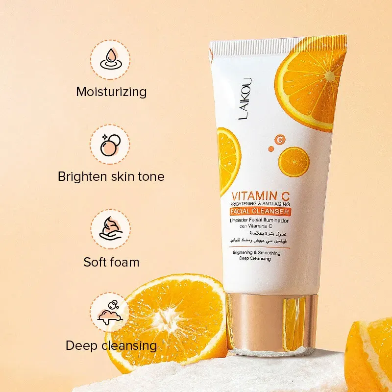 Dr.rashel Natural Vitamin C Nourishing Repair Cleanser Skin Care Whitening Moisturizing Shrinking Face Washing Product
Dr.rashel Natural Vitamin C Nourishing Repair Cleanser Skin Care Whitening Moisturizing Shrinking Face Washing Product