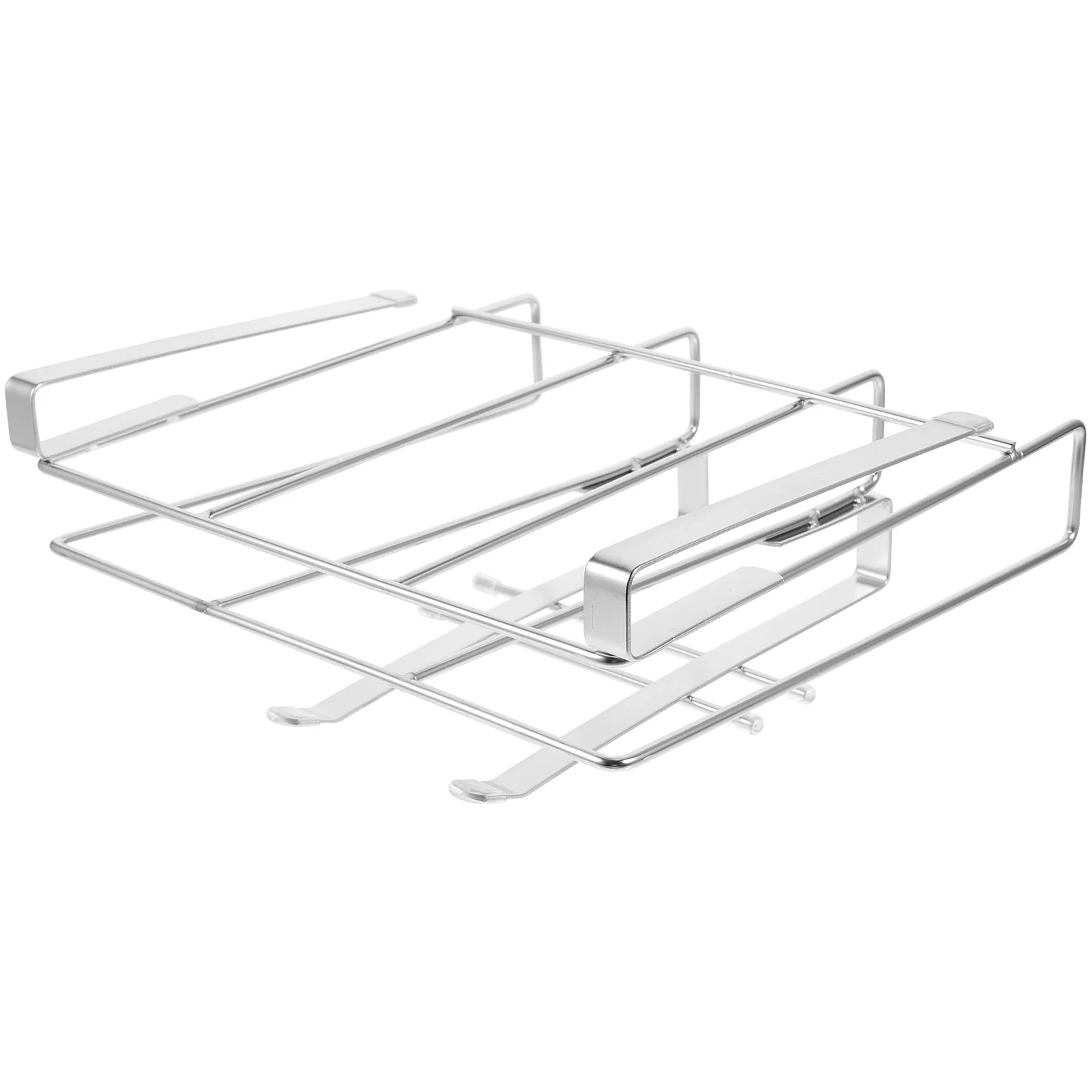 1pc Pot Lid Chopping Board Storage Rack Hanging under Cabinet Metal Silver 201 Stainless Steel Kitchen Organizer Space-saving
1pc Pot Lid Chopping Board Storage Rack Hanging under Cabinet Metal Silver 201 Stainless Steel Kitchen Organizer Space-saving