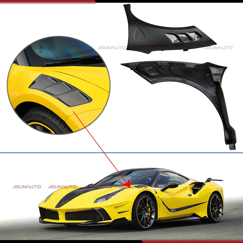 2 шт., боковые вентиляционные отверстия из углеродного волокна MSY Style для Ferrari 488 GTB Spider 2015-2019, накладка на крылья из стекловолокна
2 шт., боковые вентиляционные отверстия из углеродного волокна MSY Style для Ferrari 488 GTB Spider 2015-2019, накладка на крылья из стекловолокна