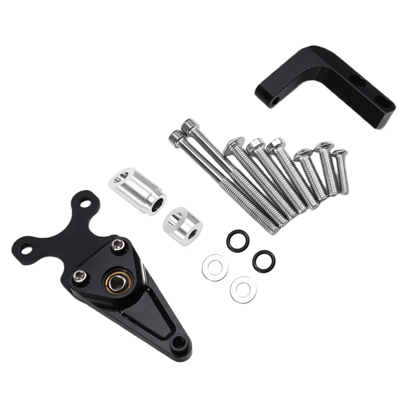 ABQB-Damper Mounting Bracket Kit For Honda CBR650R CBR 650R 2019-2024 Motorcycle Steering Stabilizer Bracket Kit Black 
ABQB-Damper Mounting Bracket Kit For Honda CBR650R CBR 650R 2019-2024 Motorcycle Steering Stabilizer Bracket Kit Black