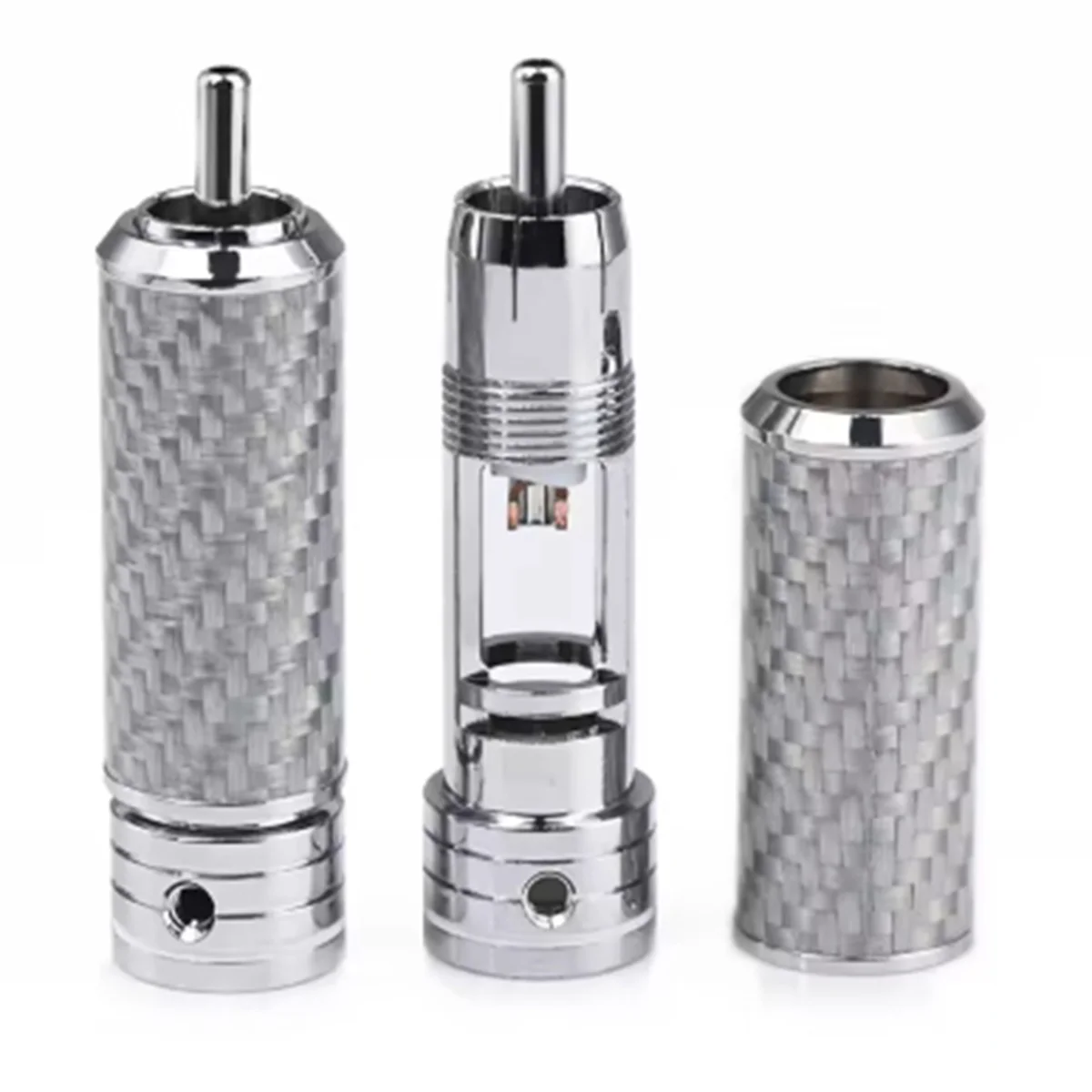 CLCU Fever Carbon Fiber -Plated Lotus Plug Large Aperture DIY Welding Signal Line Audio Line Terminal
CLCU Fever Carbon Fiber -Plated Lotus Plug Large Aperture DIY Welding Signal Line Audio Line Terminal