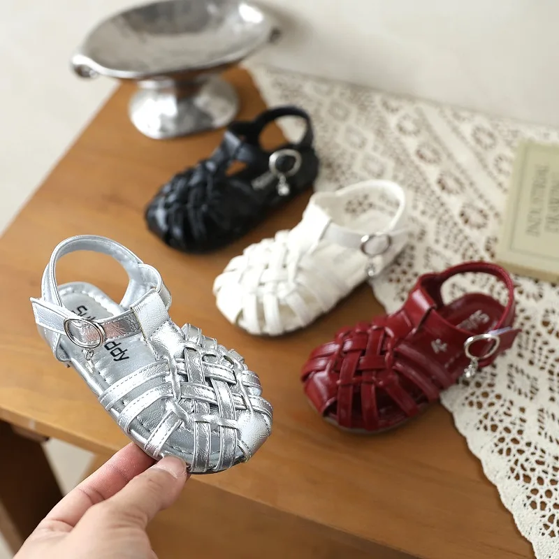 Mumoresip Girls Woven Roman Sandals Summer New Hollow-out Children Flat Shoes Causal Simple Kids Breathable School Beach Sandals
Mumoresip Girls Woven Roman Sandals Summer New Hollow-out Children Flat Shoes Causal Simple Kids Breathable School Beach Sandals