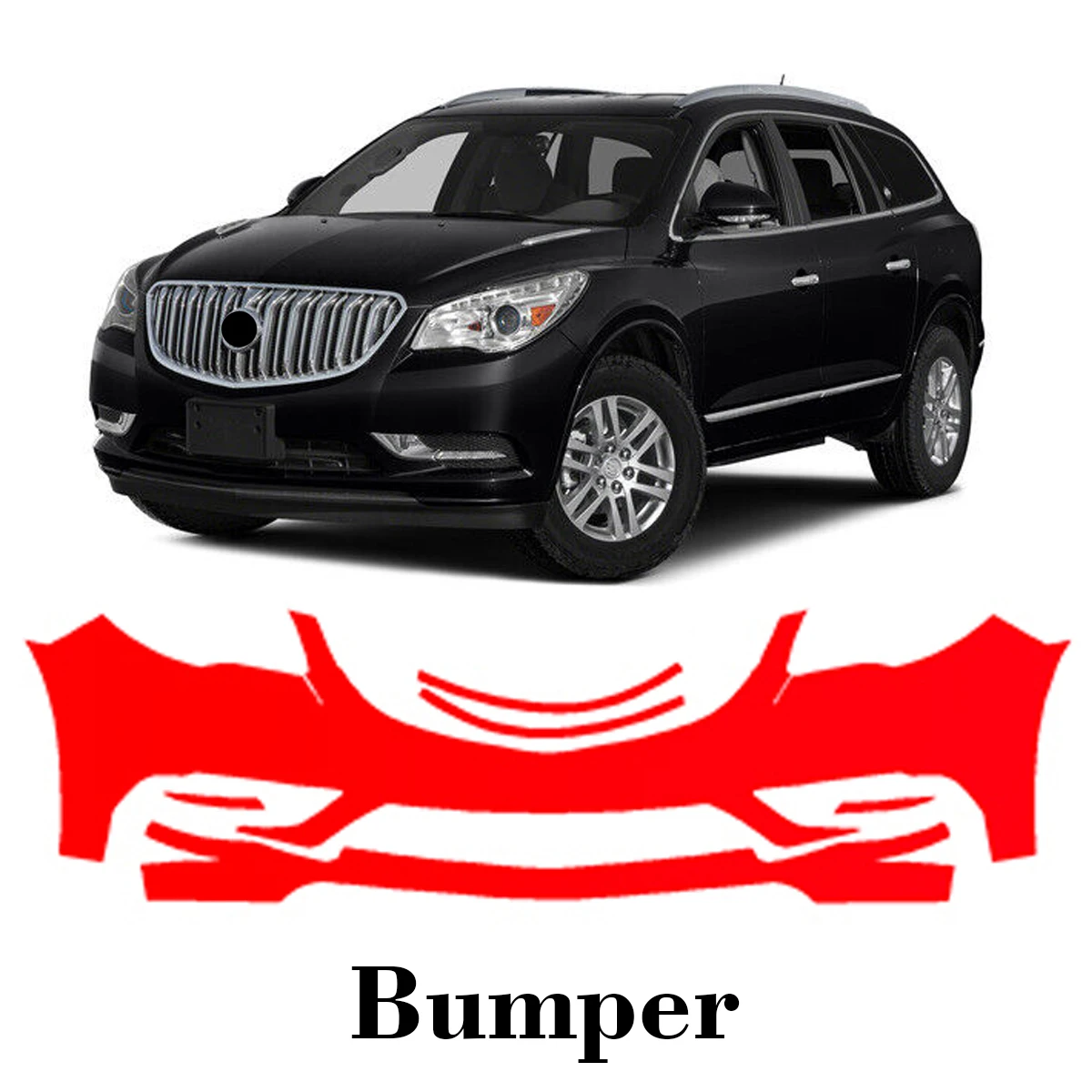 Car Precut Paint Protection Film Front Bumper Anti-scratch Exterior TPU PPF For Buick Enclave 2013-2016
Car Precut Paint Protection Film Front Bumper Anti-scratch Exterior TPU PPF For Buick Enclave 2013-2016
