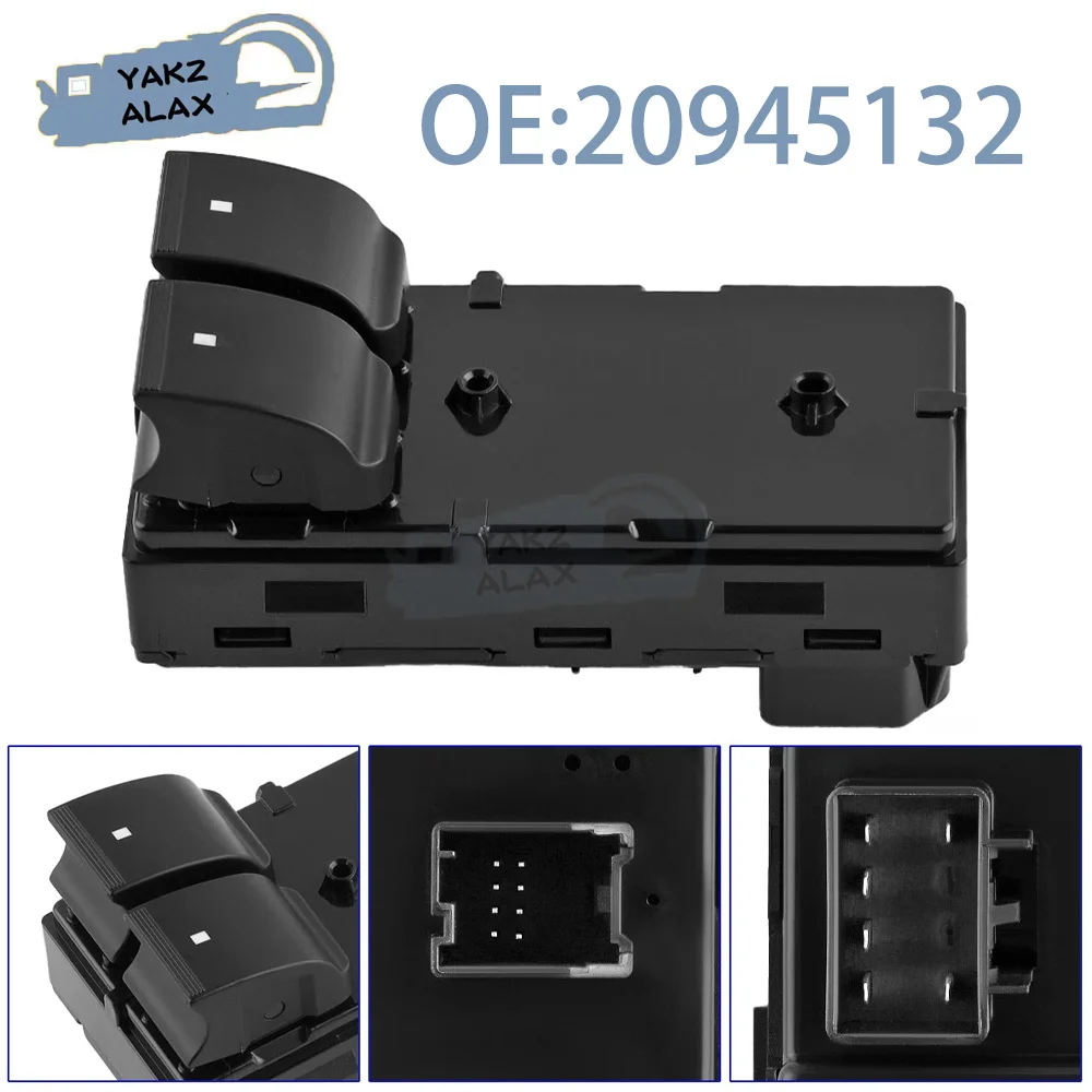20945132 Electric Power Window Control Switch Lifter Button for Chevrolet Silverado GMC Sierra 1500 2500 3500 HD Car Accessories
20945132 Electric Power Window Control Switch Lifter Button for Chevrolet Silverado GMC Sierra 1500 2500 3500 HD Car Accessories